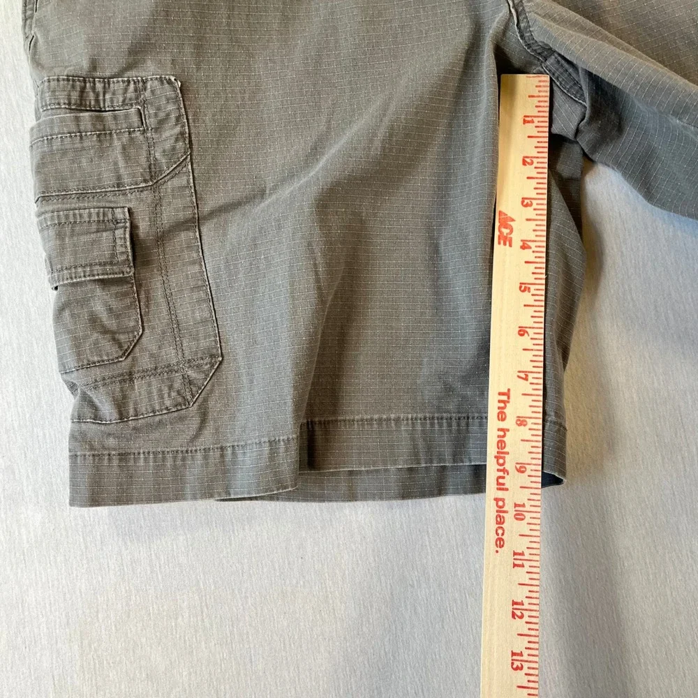 Weatherproof Ripstop Shorts Mens 40 Grey Cargo 9